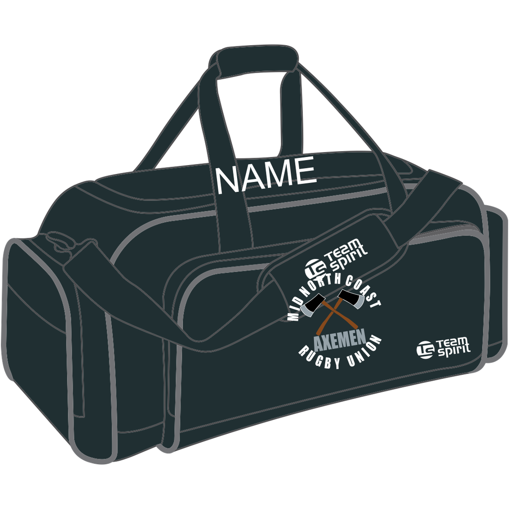 MNC Rugby Kit Bag Black - Axemen