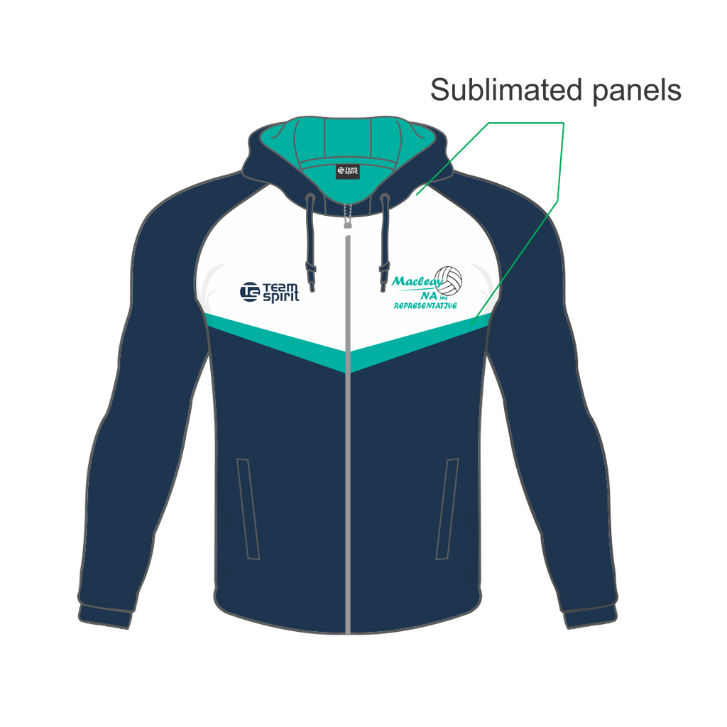 Macleay Netball Track Jacket