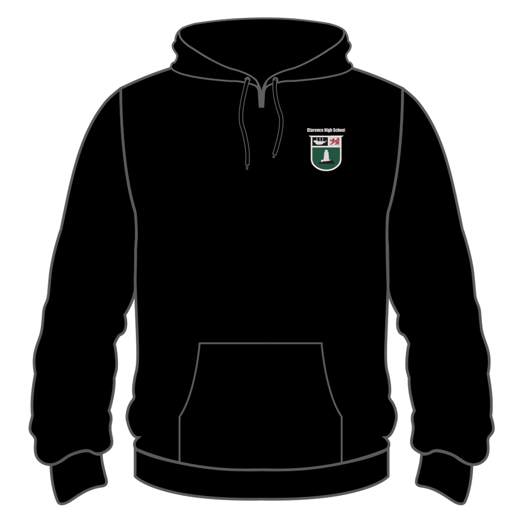 Clarence High Jersey 2026 - Black Leaver Hoodie