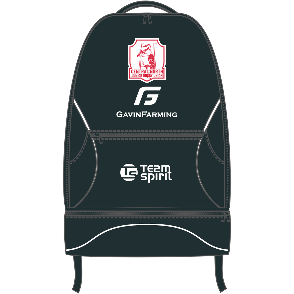 Central North Rugby Backpack Black
