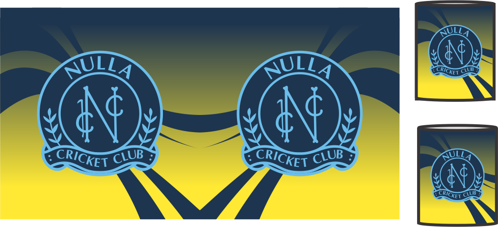 Nulla Cricket Club Stubby Holder