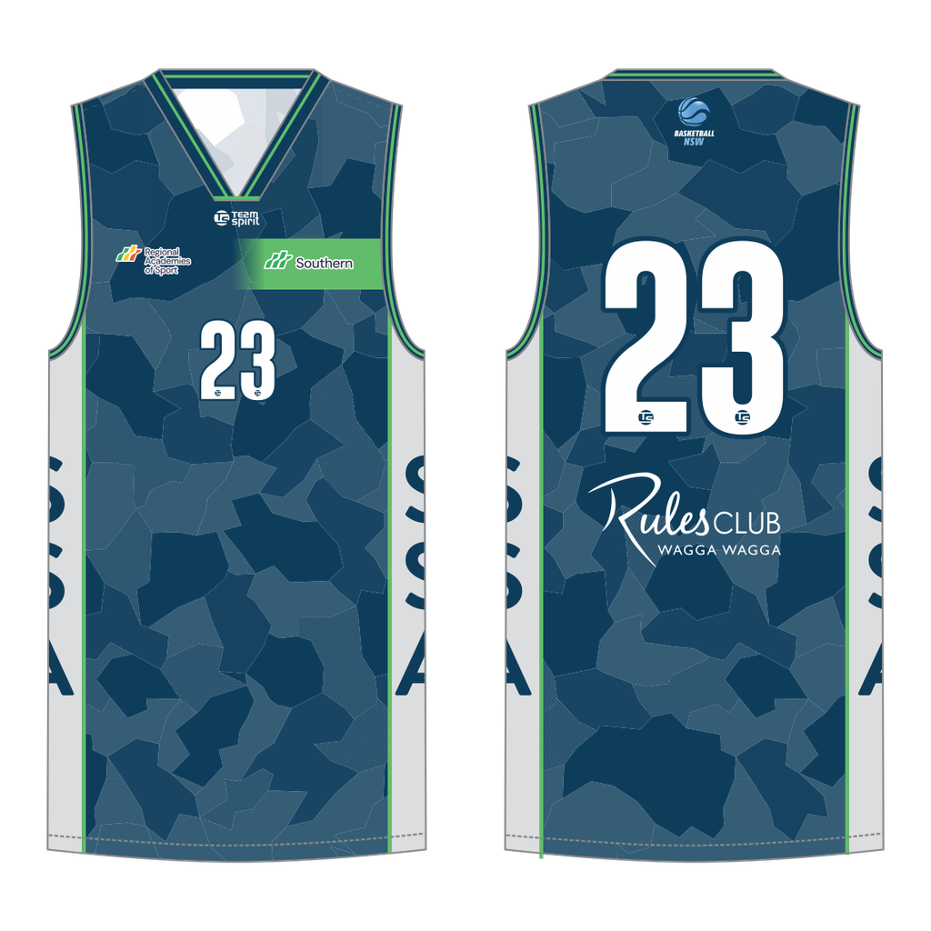 SSA Basketball Reversible Singlet