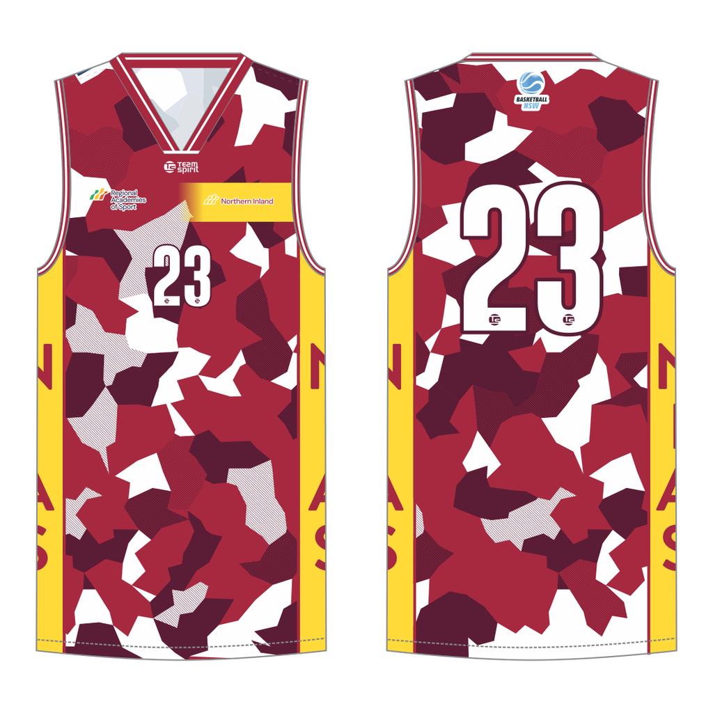 NIAS Basketball Reversible Singlet