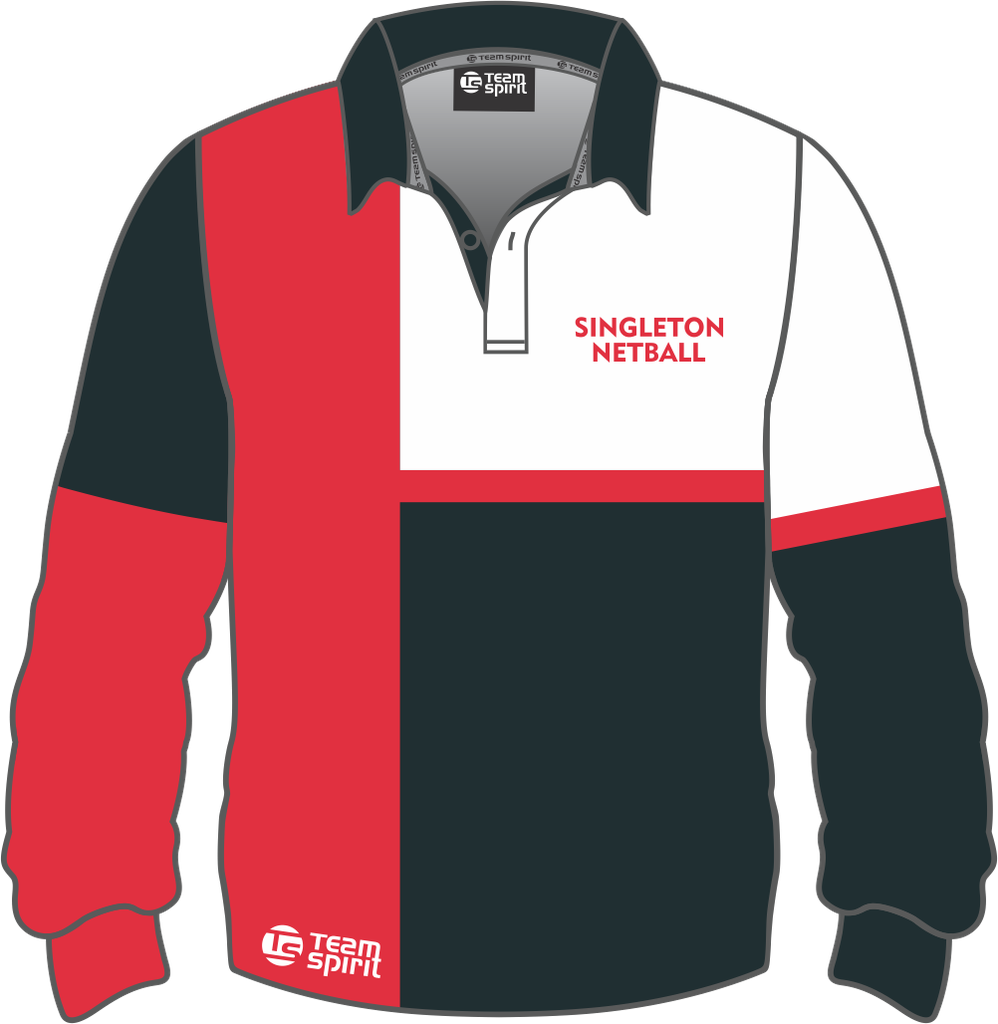 Singleton Netball Rugby Knitted Jersey
