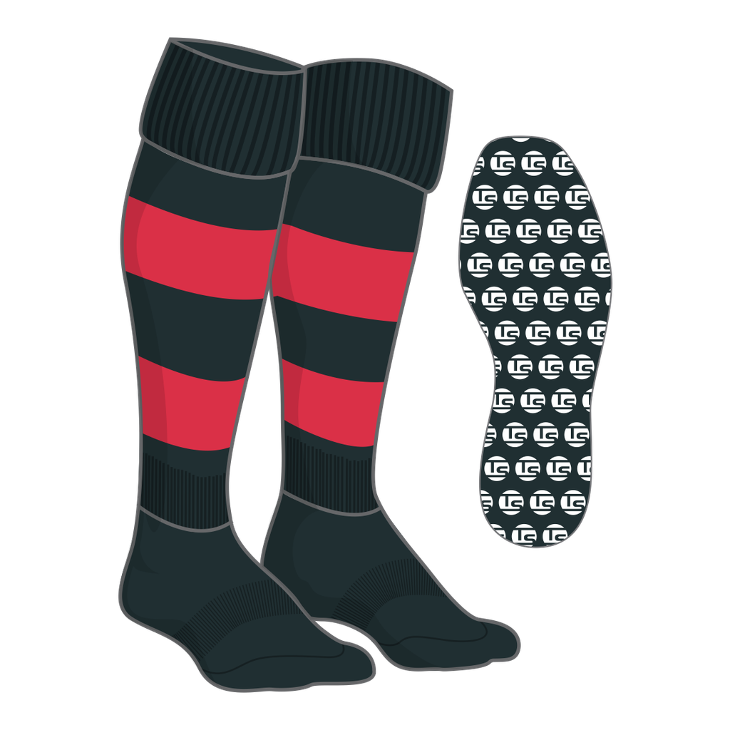 Coffs Snappers Long  Socks - "GRIP SOCKS" 