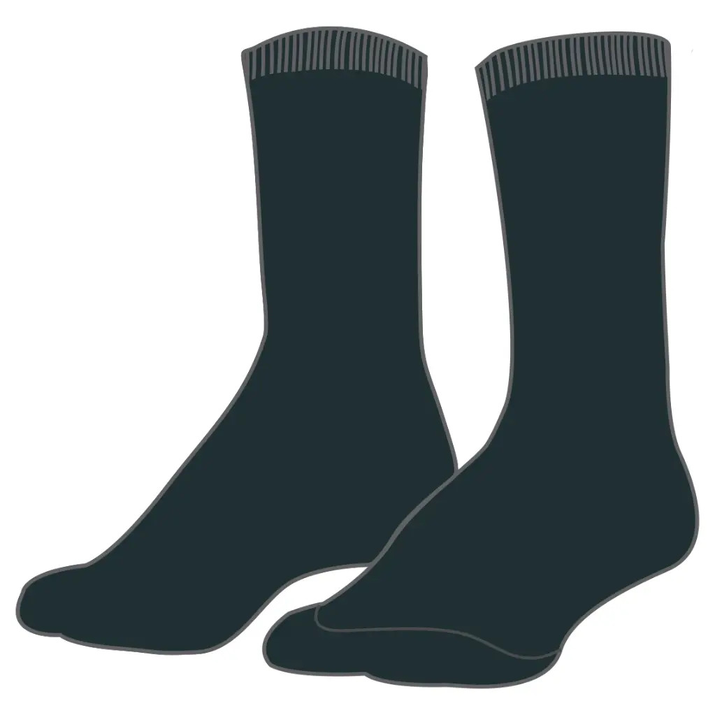 St Agnes Secondary Crew Socks Girls