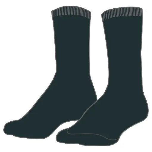 St Agnes Secondary Crew Socks Girls